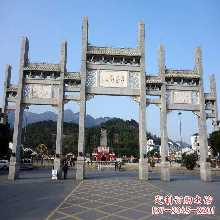 威海牌坊石雕塑——精美、耐久、特色
