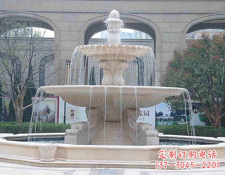 威海专业定制喷泉雕塑,融合唯美艺术气息