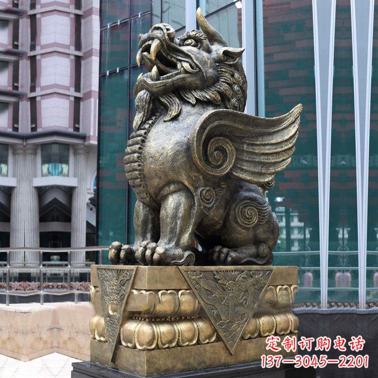 威海享受艺术的迷人之美：貔貅铜雕