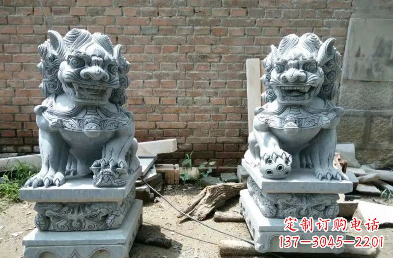 威海中领雕塑狮子雕塑,让您的空间格外有神韵