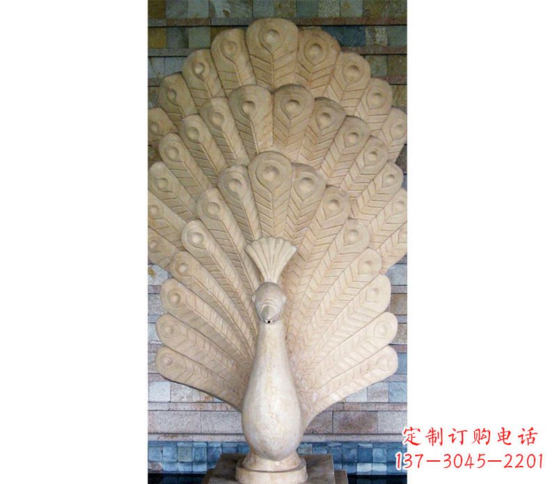 威海精美雕刻的孔雀石雕,欣赏时尚之美