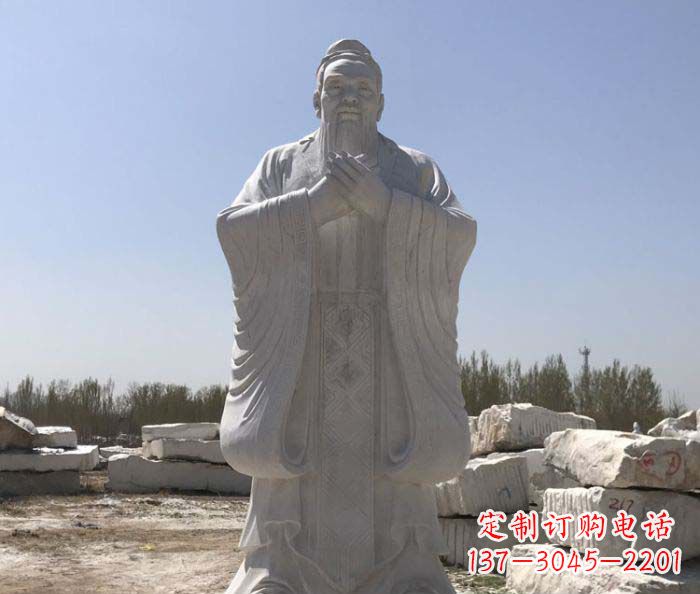 威海中领雕塑|传承古代精神:孔子雕塑