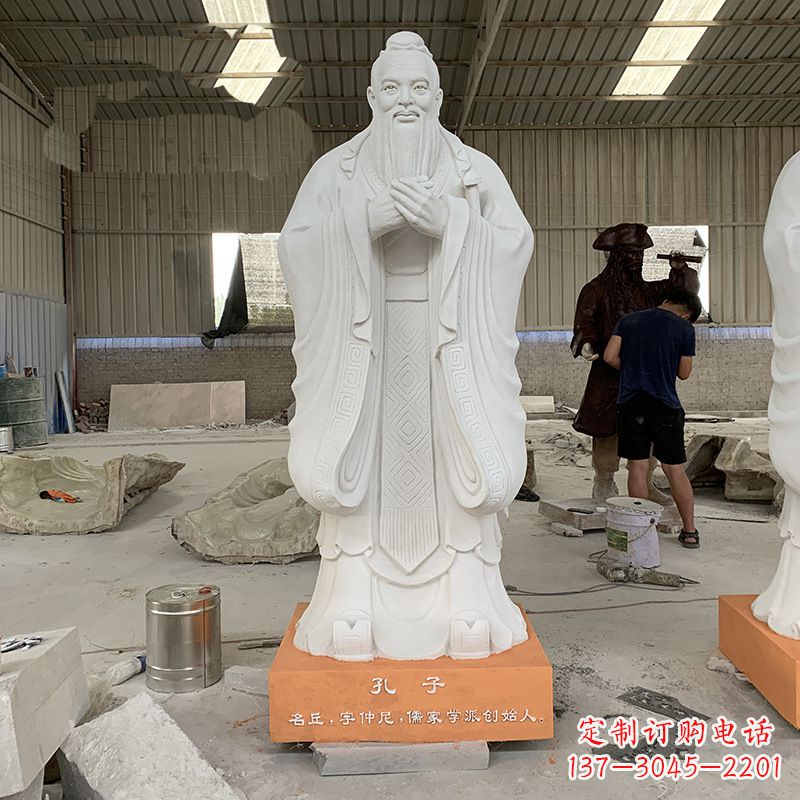 威海孔子石雕,传承智慧与文化