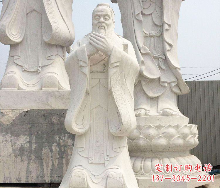 威海孔子三雕像
