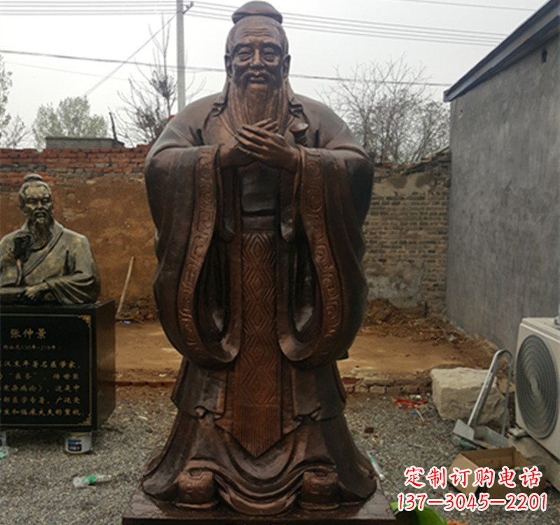 威海体现传统文化魅力精美孔子雕塑