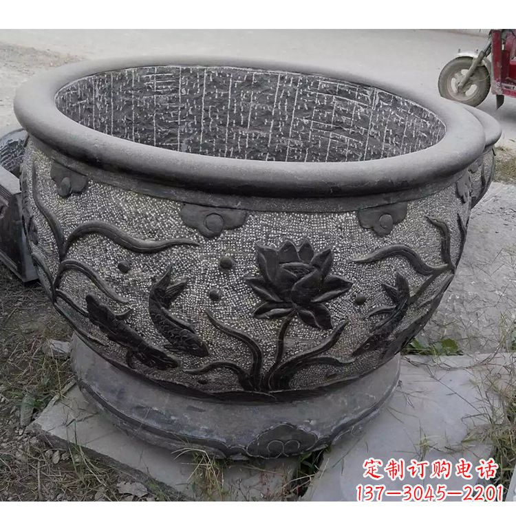 威海老青石水缸