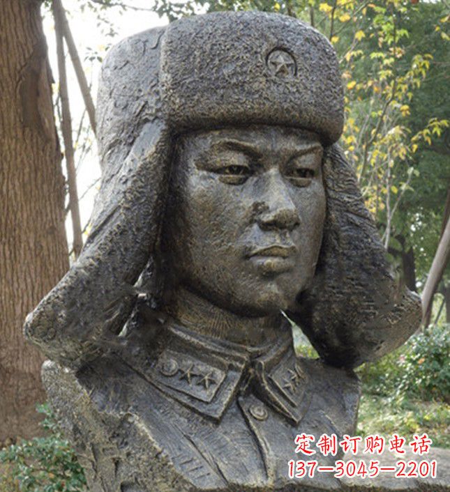 威海精致雕刻,肃穆崇尚——雷锋铜雕塑