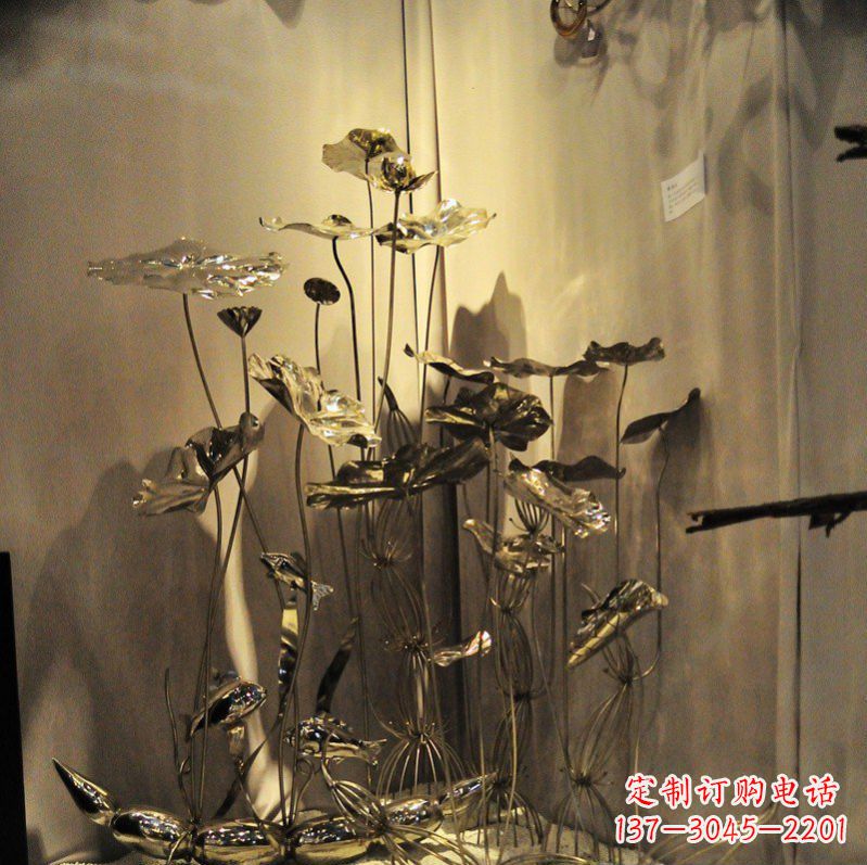 威海莲花雕塑－造型优雅，精致美观