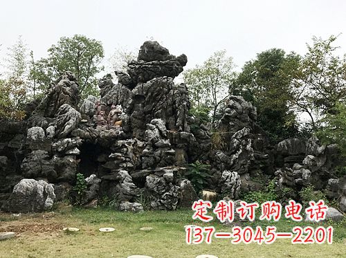 威海灵璧石假山