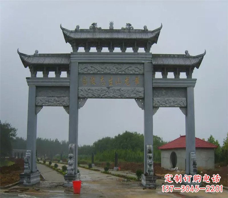 威海传承古典，艺术铸就灵动雕塑——中领雕塑定制牌坊石雕