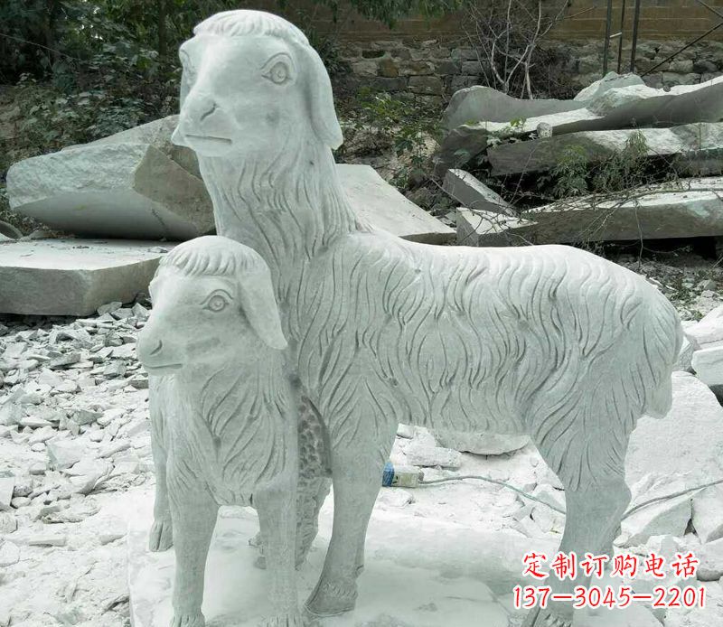 威海唯美美羚羊雕塑,装饰美化你的家园