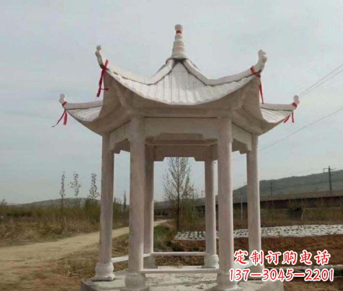 威海凉亭雕塑定制--领雕塑