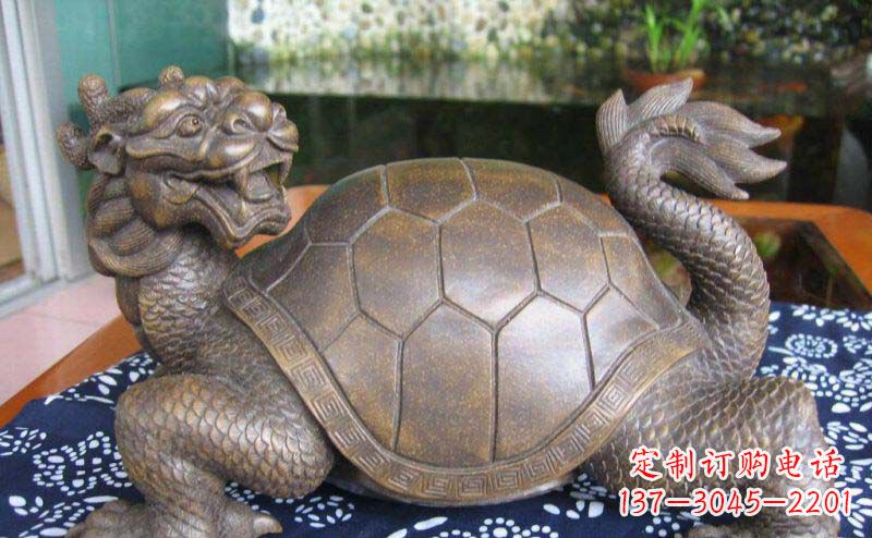 威海龙龟古代神兽铜雕