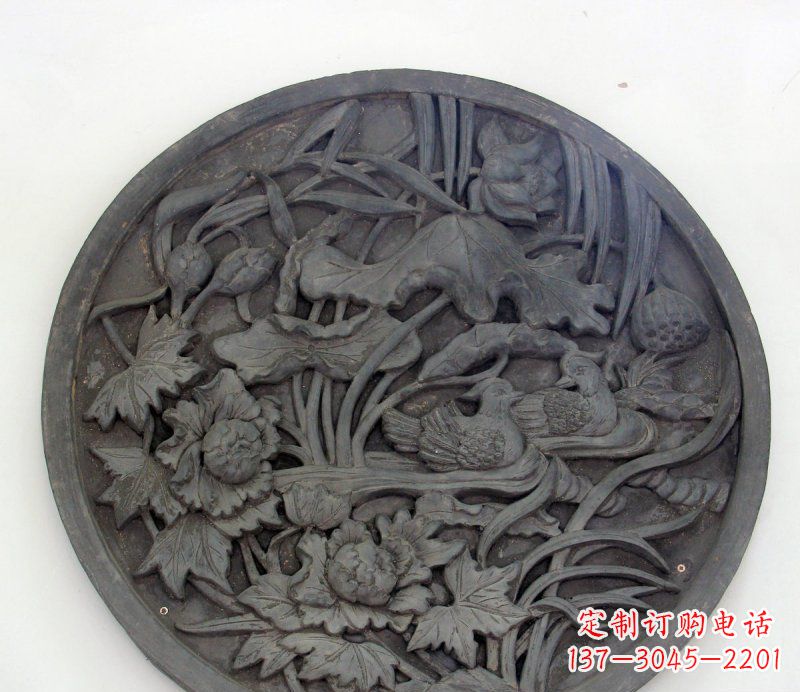 威海镂空鸳鸯雕塑,完美融合爱情与艺术