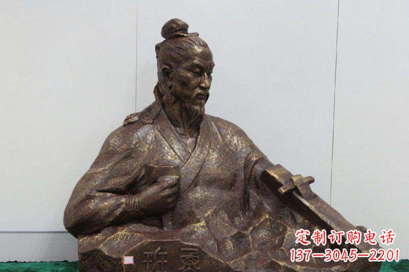威海鲁班雕塑,古代名人铜雕定制