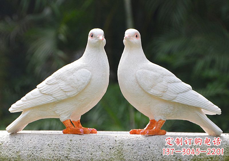 威海华丽和平鸽雕塑,缔造美好新世界