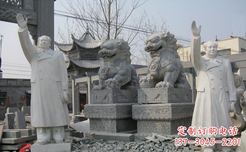 威海伟大领袖毛主席石雕