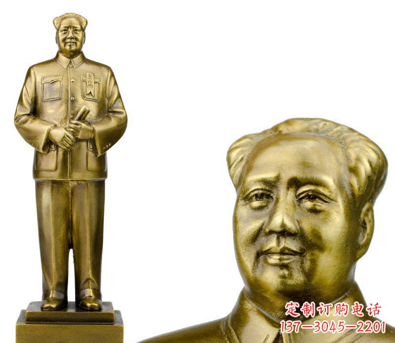 威海中领雕塑:毛主席雕塑,让伟大的时代永不忘记