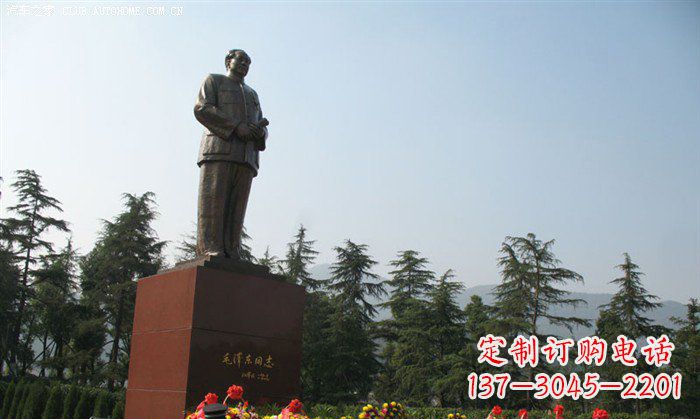 威海定制雕塑之毛主席铜雕