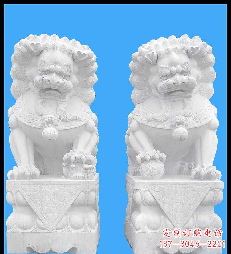 威海狮子雕塑，魅力体现宏伟大气