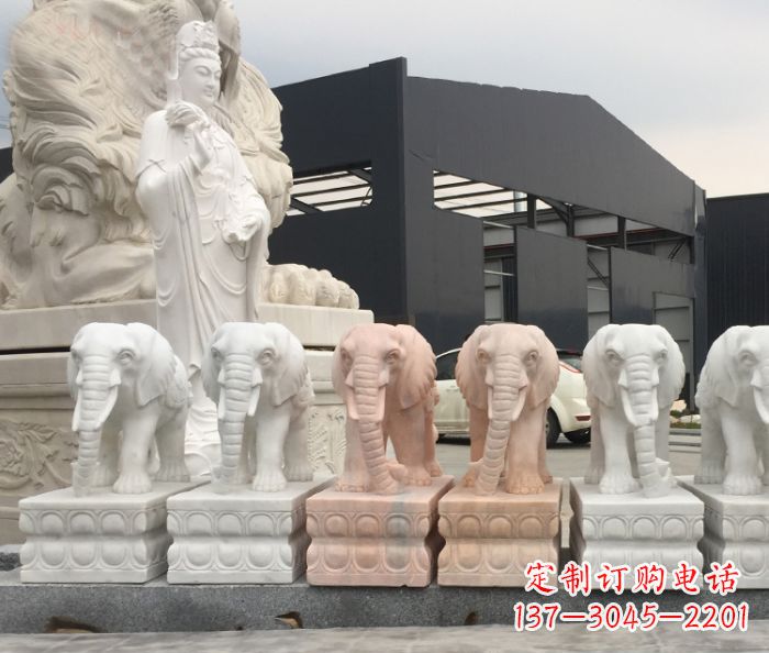 威海中领雕塑精美大象雕塑特别之处