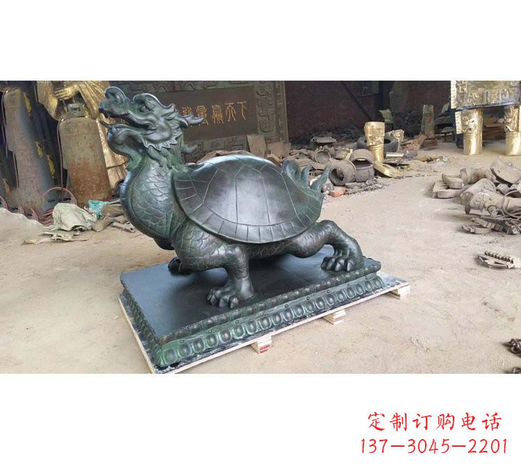 威海青铜古风龙雕塑,精致外形美轮美奂