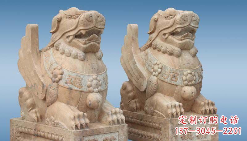 威海中领雕塑:传承古老传统,精心雕琢貔貅石雕