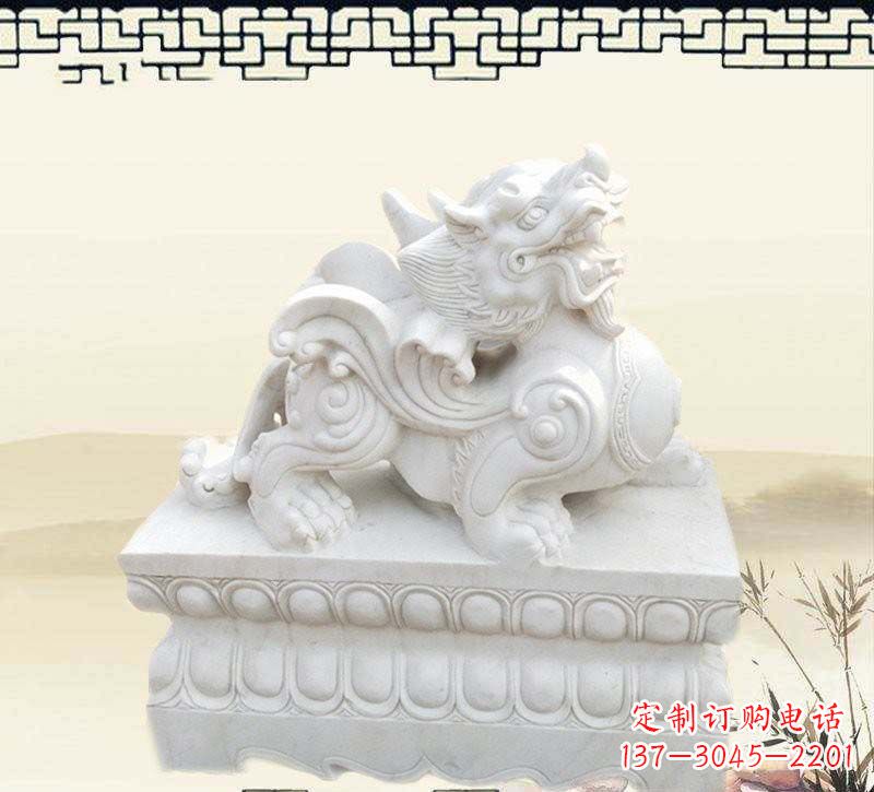 威海门口招财貔貅石雕