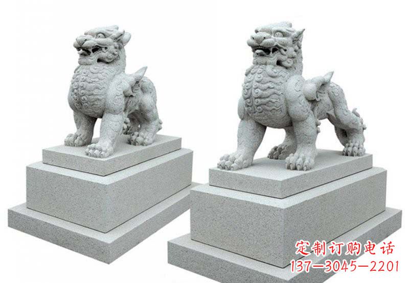 威海中领雕塑,让你的宅邸安上财神的貔貅雕塑