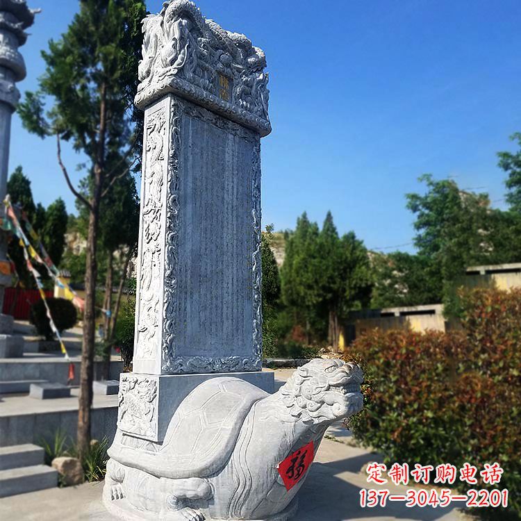威海景观尊贵-弥勒佛坐骑赑屃雕塑