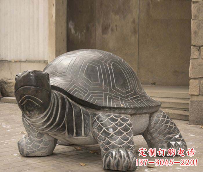 威海精美乌龟石雕把您的母子激情表达出来