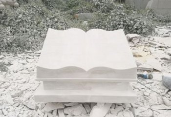 威海雕刻精美的书籍雕塑