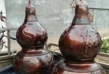 威海葫芦雕塑，精致艺术佳作
