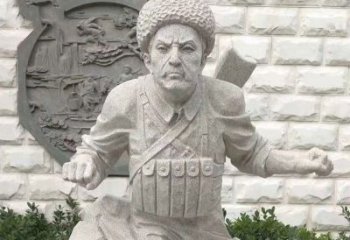 威海黄继光雕塑，传承着历史的经典