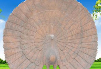 威海专业手工孔雀雕塑提升空间艺术氛围