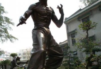 威海专业定制李小龙铜雕