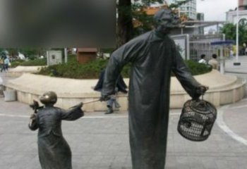 威海中领雕塑：铸造艺术，传承美好，给你精致精美的儿童铜雕