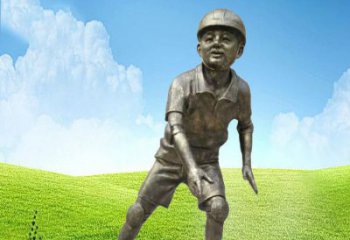 威海领雕塑：儿童公园里的铜雕精灵
