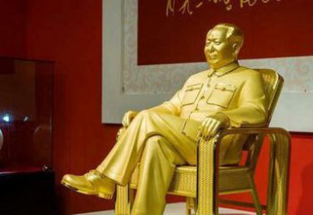 威海雕刻毛主席偉人銅像，傳遞壹代領袖偉大革命精神