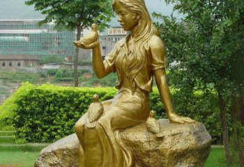 威海激发无限灵感的精美鸽子雕塑