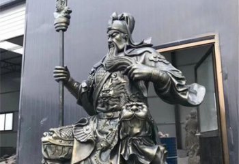 威海高雅典雅的关公铜雕
