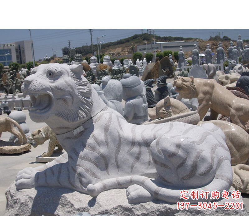 威海专业雕刻精美的老虎石雕