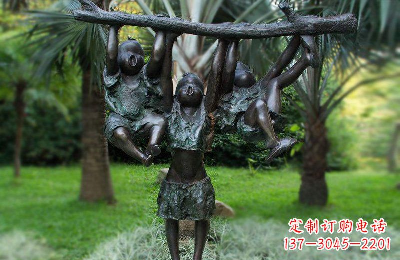 威海铜雕树枝是中领雕塑专为儿童设计制作的一种…