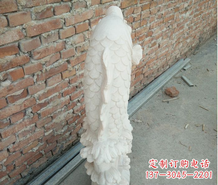 威海喷水鲤鱼公园石雕 (2)