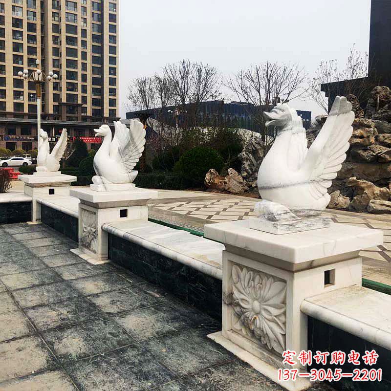 威海中领雕塑提供最高质量的天鹅雕塑定制服务。…