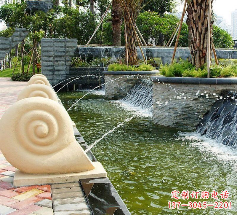 威海蜗牛石雕塑|带你走进自然的美丽