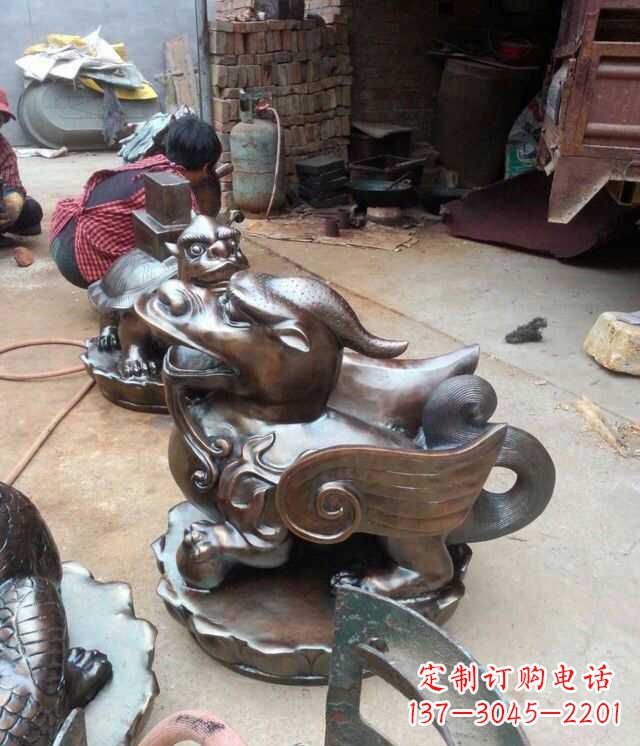 威海貔貅铜雕1