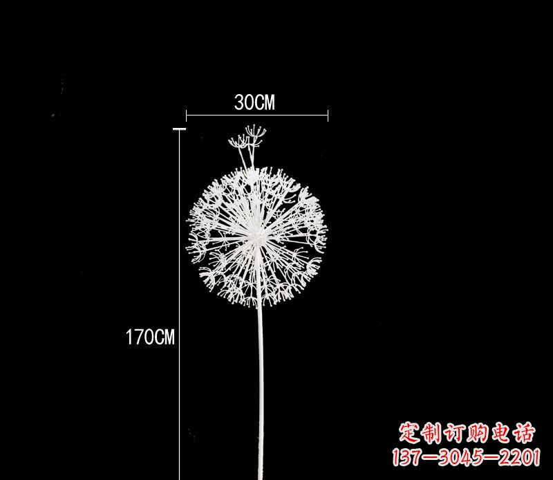 威海美观耐用的不锈钢蒲公英雕塑