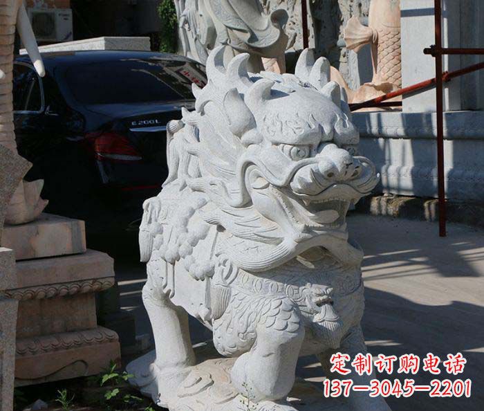威海精致的麒麟雕塑,艺术之美绽放世间