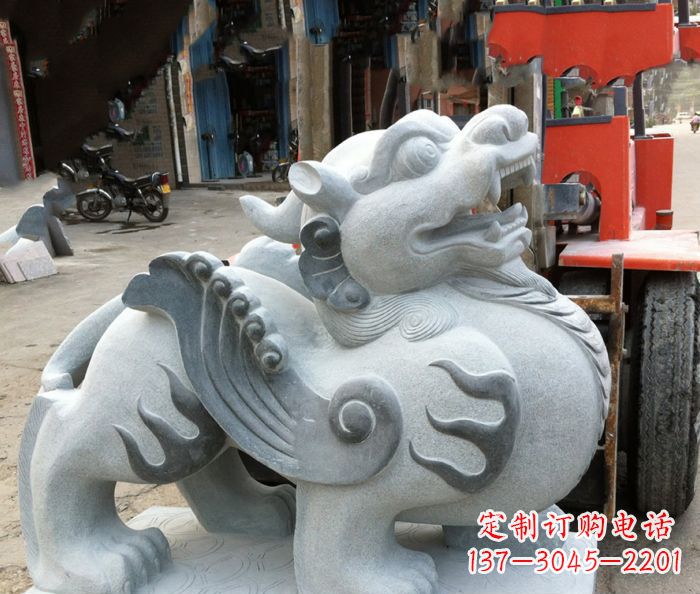 威海中领雕塑貔貅雕塑-用传统文化赋予新生命